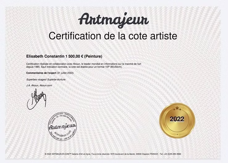 Cotation Elisabeth Constantin